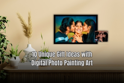 digital photo painting